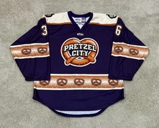 Reading Royals 2025 Pretzel City Game Issued ECHL Authentic Jersey 54 Boulton