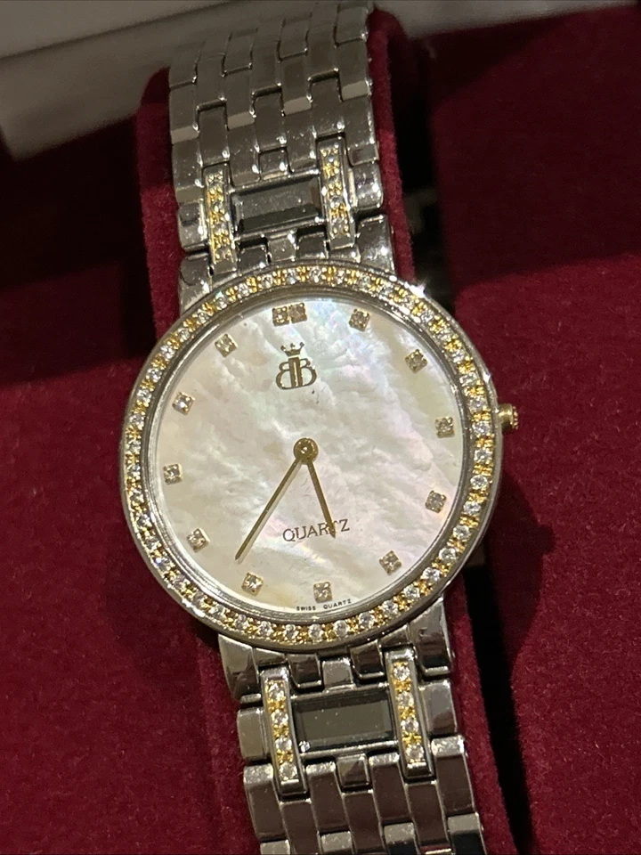 Raro Reloj Brooks & Bentley The Monaco Lujo Hecho en Suiza Caballeros Cristal de Zafiro  Foto 4 de 4