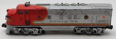 Lionel 2343P Vintage O Santa Fe F3 Powered A Unit Diesel Locomotive