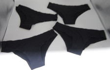 Bikini Black Underwear Size L Lot of 4 New In Package