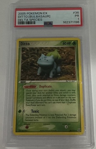 Ditto graded PSA 1 for sale on eBay