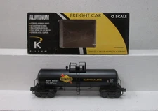 K-Line K6341-8015 O Gauge Sunoco Single Dome Aluminum Tank Car #89022 LN/Box