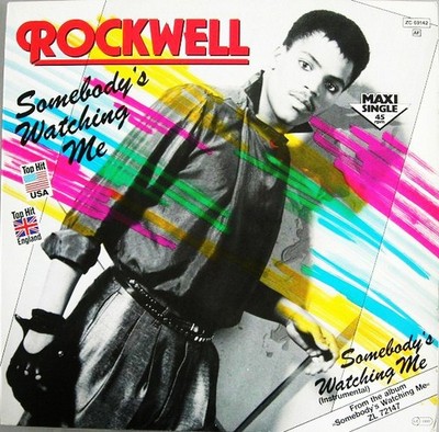 Rockwell - Somebody's Watching Me (12'', Maxi) (Near Mint (NM or M-)) - 435829656