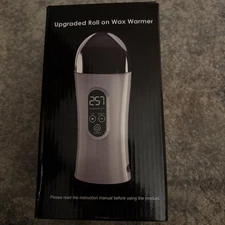 Upgraded Roll On Wax Warmer for Hair Removal Electric Wax Heater