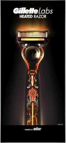 Gillette Labs Heated Razor - Handle/ 2 Blades/ Holder/ Charging Dock Set New - Image 2 of 4