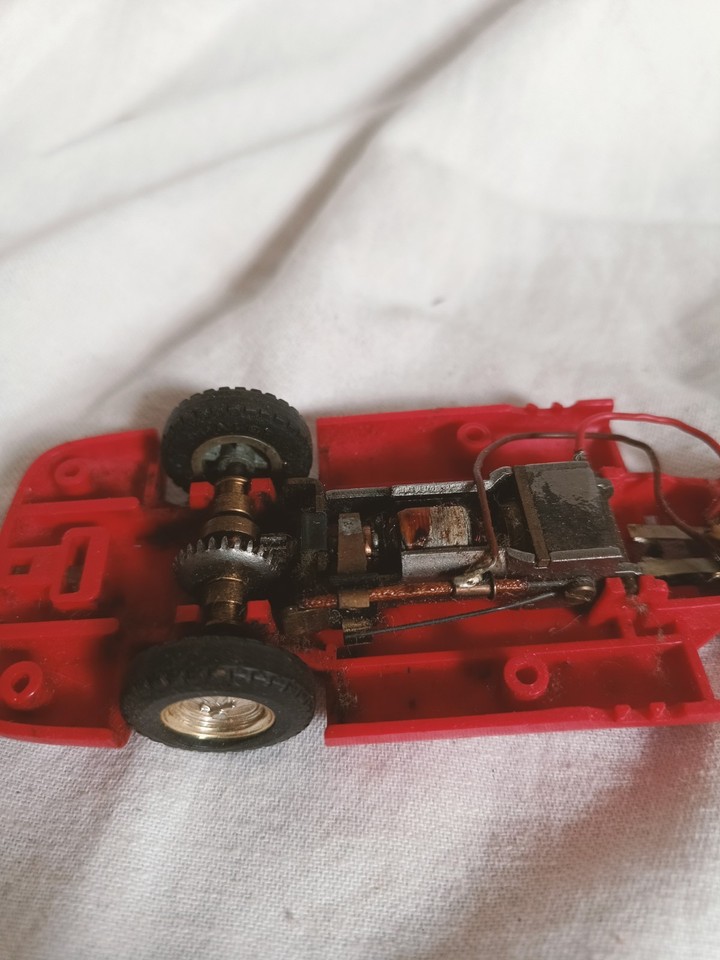 Scalextric C57 Aston Martin DBR Type 1 Underpan and Motor Red | eBay UK