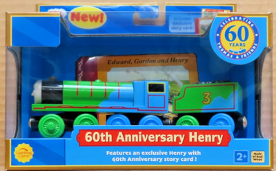 New 2005 60th Anniversary Henry and Story Card LC99022 Thomas