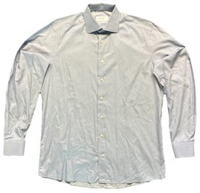 Eton Contemporary Shirt Mens 41/16 Fine Twill Stretch Preppy Office Tech Quality