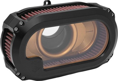 Kens Factory NL Air Cleaner W Glass Blkw Gold CVO `23 RG Flhx `24 - NXT-05BG For