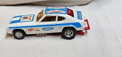 Corgi Toys SANTAPOD GLOWORM Ford Capri DRAGSTER Diecast Vintage Car No:163