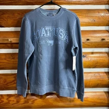 GOAT USA Blue Sweatshirt Womens small