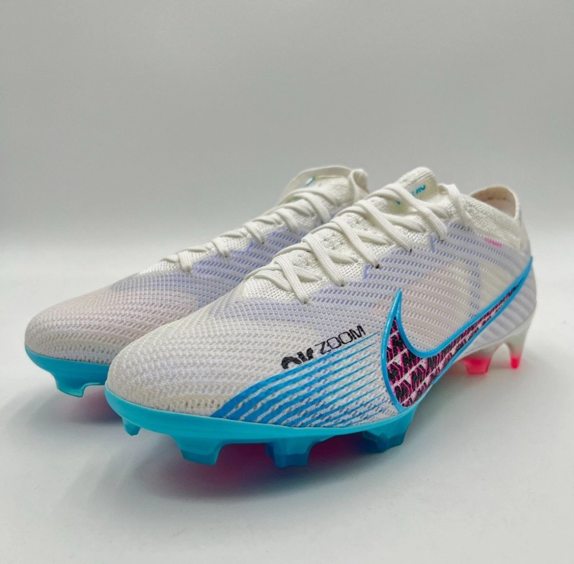 New Nike Zoom Vapor 15 Elite FG P ‘Blast Pack’ (FD0244-146) Men’s Size 8 No Lid Nike Zoom Vapor 15 Elite FG P-Blast Pack FD0244-146 Mens  main image 2