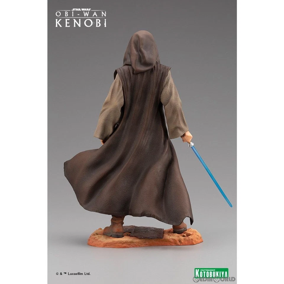 Kotobukiya ARTFX Obi-Wan Kenobi Star Wars 1/7 Figura Kit SW201 Coleccionable Foto 4 de 4