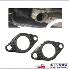 2 Pcs Exhaust Flange Gasket 1.5 Inch Reinforced High Temp Gasket Casize 1.5 In