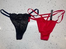 2 Victoria Secret Thong Size L