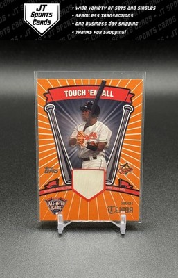 2005 Topps Updates & Highlights Miguel Tejada Touch Em All Base Patch /1000