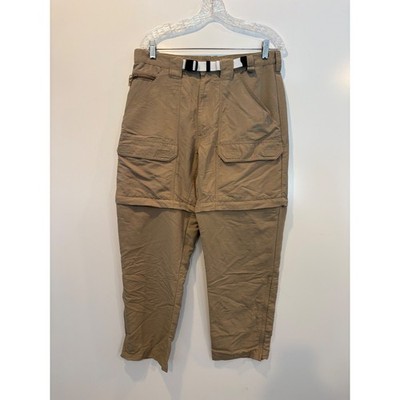 Cabela's Mens Convertible Cargo Pants Outdoor Hiking Mens Size Large