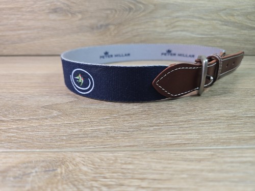 Peter Millar Boys Youth XL Castle Pines Golf Club Embroidered Ribbon Belt
