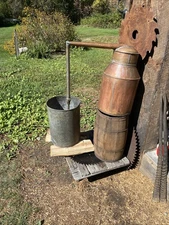7 Gallon Copper Moonshine Still Handmade Antique Barn Find
