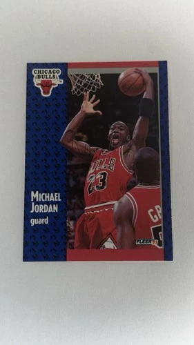 1991 Fleer Basketball - Michael Jordan Card #29 Chicago Bulls
