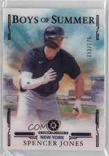 2025 Panini Boys of Summer Red 153/175 Spencer Jones #81 0jr6