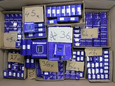 Job Lot (Approx 390) Promat Hole Saw Drill Bit HSSE-Co8 Bi-Metal 22-127mm