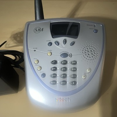 VTech 5831 Cordless Telephone 5.8GHz Speakerphone Cordless Phone Silver