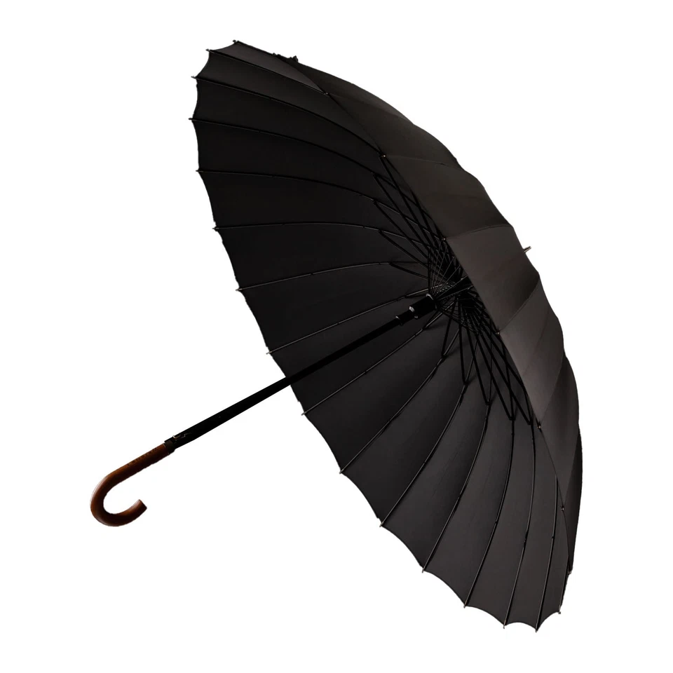 Regenschirm sturmfest Schirm Weisner Capitol XXL 24 Streben Stockschirm Ø120 cm - Bild 2 von 4