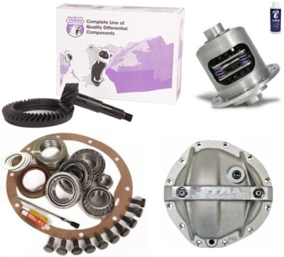 GM 8.875'' Chevy 12 Bolt CAR 3.42 Ring and Pinion Posi TA Cover Yukon Gear Pkg