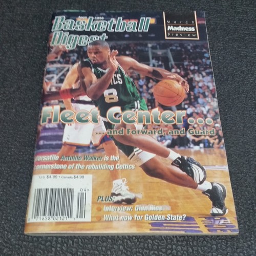 Basketball Digest April 1998 Antoine Walker