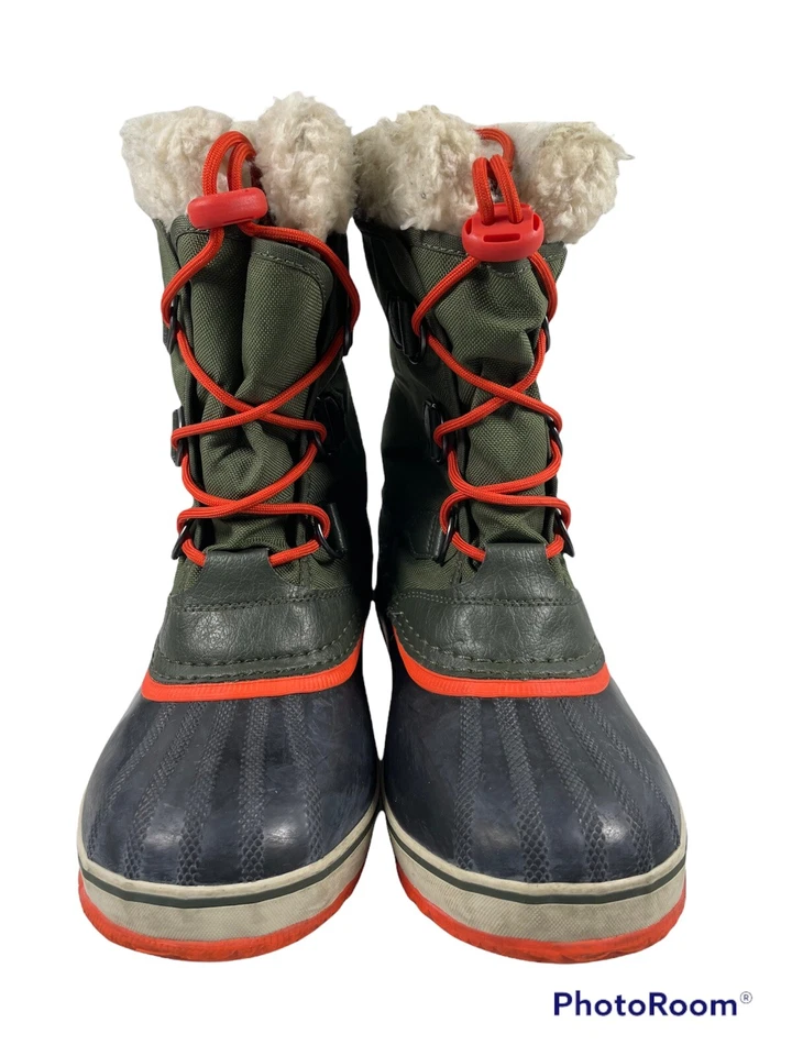 🔥 Sorel Yoot Pac NY1879 347 • Botas de invierno impermeables • Jóvenes niños talla 5 Foto 4 de 4