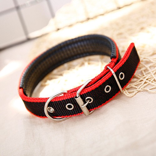 Adjustable Nylon Strap Dog Pet Collar For Small And Big Pet Dogs Collars S-2XL Ḧ - Picture 12 of 12