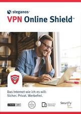 Steganos VPN Online Shield (2025) / 5 Geräte / 1 Jahr / PKC