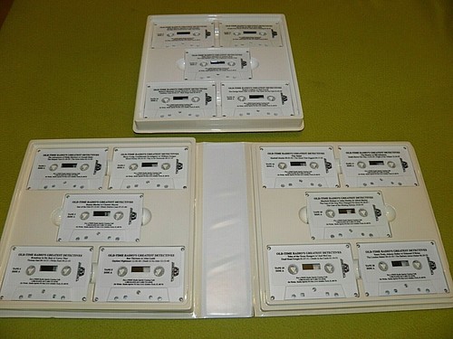 Old Time Radio's Greatest Detective Shows 60 Programs 30 Hours 20 Cassettes NM - Picture 3 of 4