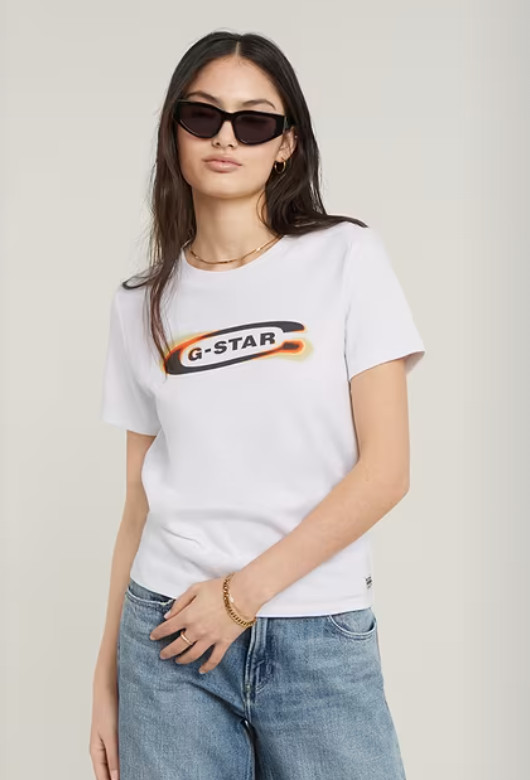 Футболка с логотипом G-STAR RAW OLD SKOOL от WMN Damen