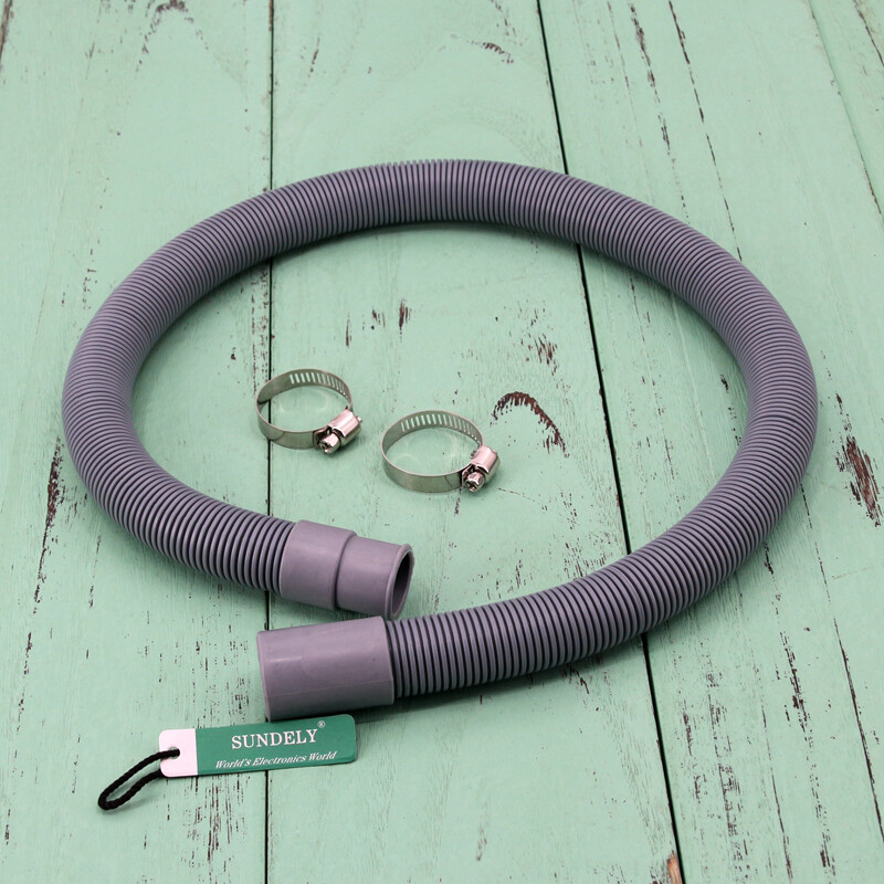 0.55M Washing Machine Dishwasher Drain Waste Hose Extension Pipe Kit