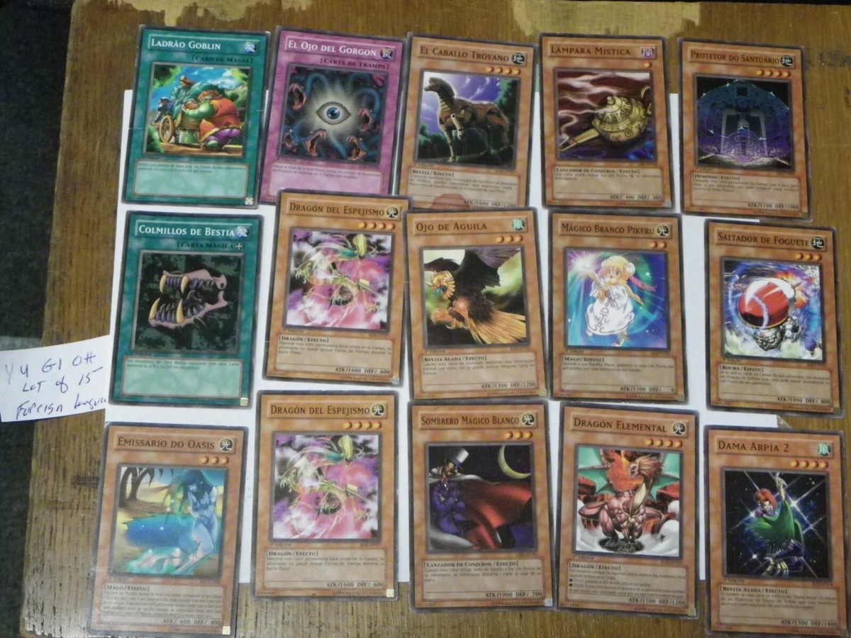Yugioh Card Lot 15 cards NICE mixed lot of yu-gi-oh cards