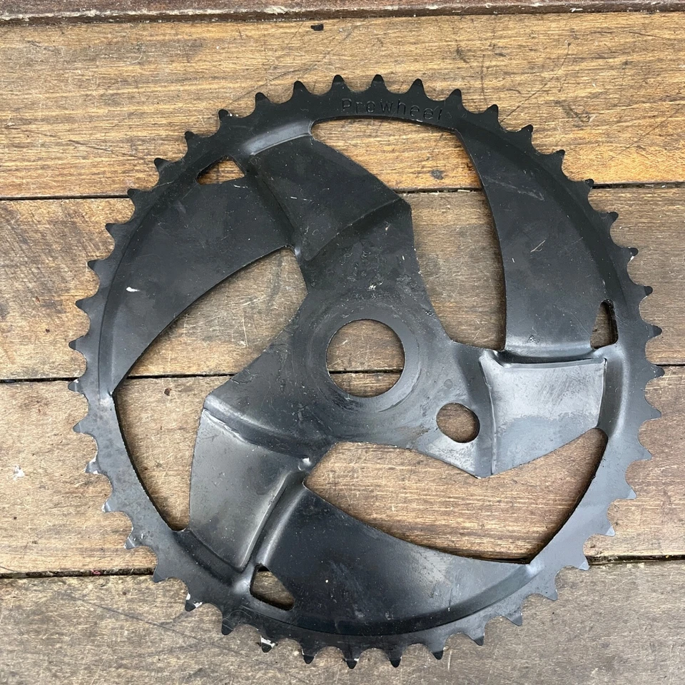 Mongoose BMX Sprocket 44t 44 ChainWheel Steel Old School BMX Pinwheel Spiral - Image 4 of 4