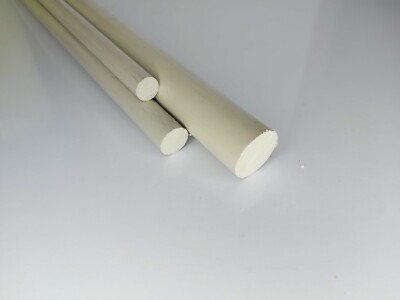 Schwarzer PET Rundstab 40mm - 1000mm Kunststoffstab Für DIY & Industrie