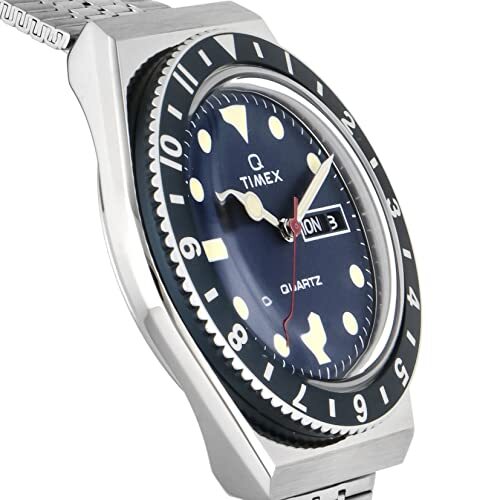 Timex QTime Quartz Japanese Movement 38MM TW2U61900 Men's Silver