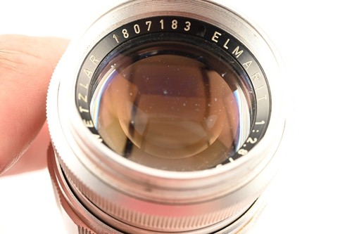 Leica Elmarit 90mm F/2.8 M Chrome Lens #11029 - Picture 6 of 6