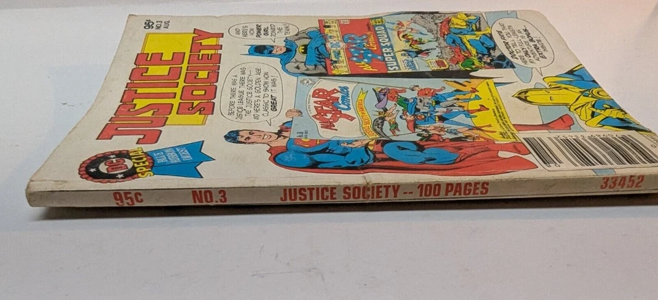 Vintage DC Special Blue Ribbon Digest #3Justice Society August 1980 Comics - Image 2 of 4