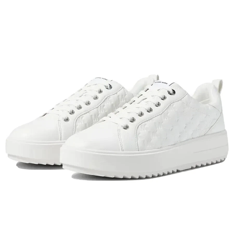 Emmett Strap Lace-up Sneaker In Optic White