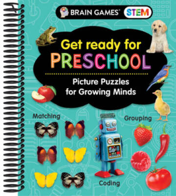 Brain Games STEM - Get Ready for Preschool: Picture Puzzles for Growin - GOOD