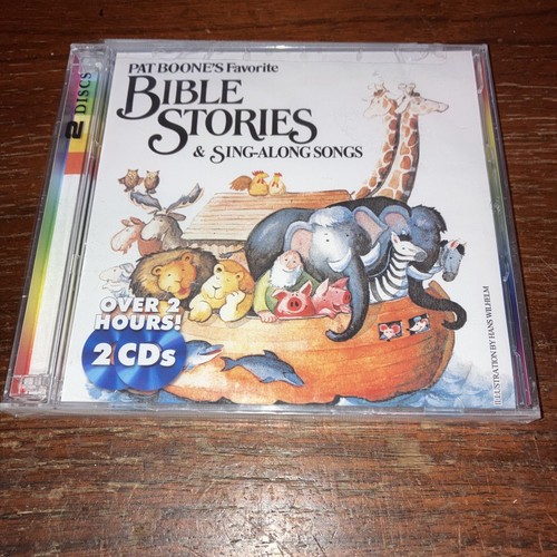 Pat Boone's Favorite Bible Stories & Sing-Along by Pat Boone (CD, 2015) - New