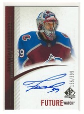 2020-21 SP Authentic Hockey Pavel Francouz Future Watch Auto Retro /399