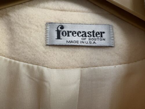 Cappotto donna Forecaster Of Boston invernale misto lana bianco lunghezza intera (r) - Foto 3 di 9