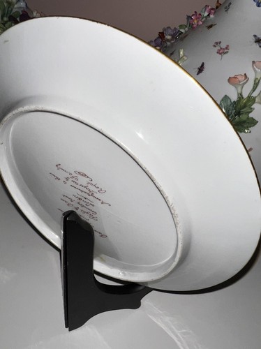 ROYAL WORCESTER /BARR FLIGHT & BARR DESERT PLATE IN JAPAN FENCE PATTERN /D-208mm - Picture 6 of 12