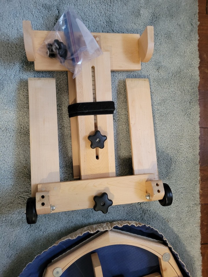 The Needlework Shop Hooking Floor Frame w/Stand and Cover New