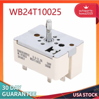 #ad For GE Electric Range Burner Unit Infinite Switch AP2024072 PS236750 WB24T10025 $15.00